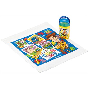 【当商品送料無料】おしぼり ケース キャラクター 通販 おしぼりケース 抗菌 ケース付き おしぼりタオル ミニタオル タオル SKATER