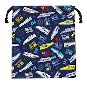 【当商品送料無料】高波クリエイト 巾着 M キャラクター 通販 きんちゃく 巾着袋 給食袋 便利袋 給食着袋 給食着入れ 巾着ポーチ Mサイズ