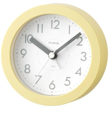 【当商品送料無料】置き時計 アナログ おしゃれ 通販 手のひらサイズの目覚まし時計 MAG T-640 ルント 置時計 時計 目覚まし時計