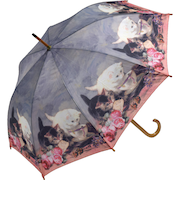 【当商品送料無料】ジャンプ傘 レディース 通販 雨傘 長傘 58.5cm 約60cm ワンタッチ傘 レディース傘 傘 カサ かさ グラスファイバー