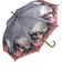 【当商品送料無料】ジャンプ傘 レディース 通販 雨傘 長傘 58.5cm 約60cm ワンタッチ傘 レディース傘 傘 カサ かさ グラスファイバー