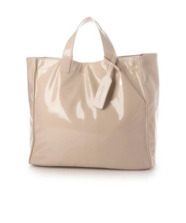 【当商品送料無料】cachecache カシュカシュ トートバッグ エナメル 通販 トートバック トート 手提げバッグ 手提げバック 手提げ