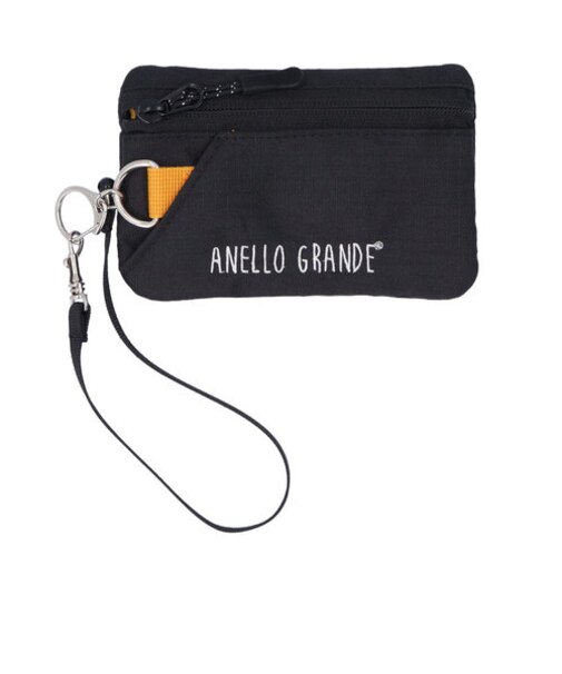 【当商品送料無料】リール付き パスケース 鍵 楽天 パスポーチ GIM0745 定期入れ anello GRANDE 定期券入れ レディース メンズ