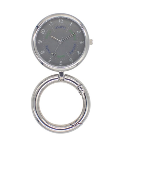 【当商品送料無料】カラビナウォッチ 置き時計 2WAY アナログ 通販 スタンドウォッチ 置時計 懐中時計 時計 ウォッチ キーホルダー
