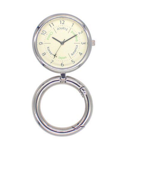 【当商品送料無料】カラビナウォッチ 置き時計 2WAY アナログ 通販 スタンドウォッチ 置時計 懐中時計 時計 ウォッチ キーホルダー