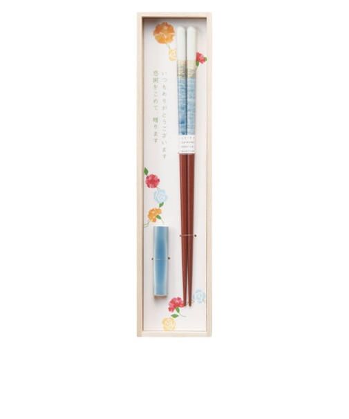 【当商品送料無料】箸 箸置きセット 通販 21cm お箸 はし おはし 桐箱入り 木製 はしおき マイ箸 エコ メッセージ箸 シンプル 箸小物