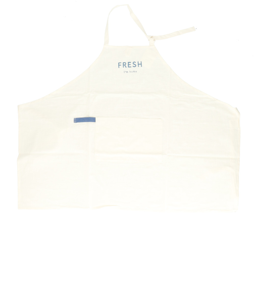 【当商品送料無料】エプロン 前掛け 前掛 通販 デイリーエプロン ひも 紐 フック ループ付 首紐 長さ調節可 シンプル カジュアル ロゴ I'm