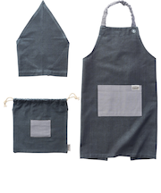 【当商品送料無料】キッズ エプロン 三角巾 セット 通販 バンダナ 巾着付き 子供エプロン 三角巾セット キッズエプロン 子ども 子供 こども