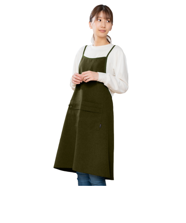 【当商品送料無料】エプロン おしゃれ 通販 クロスエプロン 前掛け かわいい 可愛い かぶるだけ 保育士 ワンピース シンプル ナチュラル