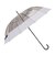 【当商品送料無料】長傘 12本骨 クリア 60cm 通販 雨傘 アンブレラ ビニール傘 軽量 軽い 透明 ポリエステル ゼロアンド -0＆