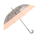 【当商品送料無料】長傘 12本骨 クリア 60cm 通販 雨傘 アンブレラ ビニール傘 軽量 軽い 透明 ポリエステル ゼロアンド -0＆