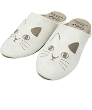 【当商品送料無料】猫 スリッパ 好評 ねこ ネコ にゃふにゃふ 前詰まりスリッパ ルームスリッパ 室内履き 洗えるスリッパ おしゃれ かわいい