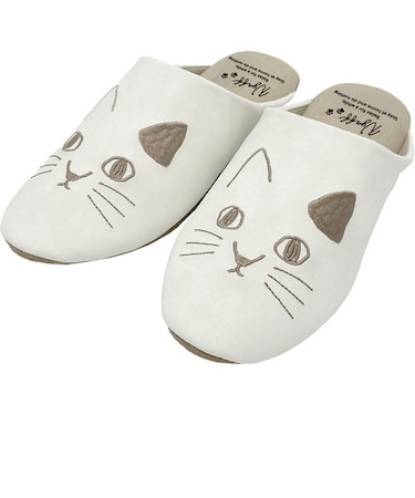 【当商品送料無料】猫 スリッパ 好評 ねこ ネコ にゃふにゃふ 前詰まりスリッパ ルームスリッパ 室内履き 洗えるスリッパ おしゃれ かわいい