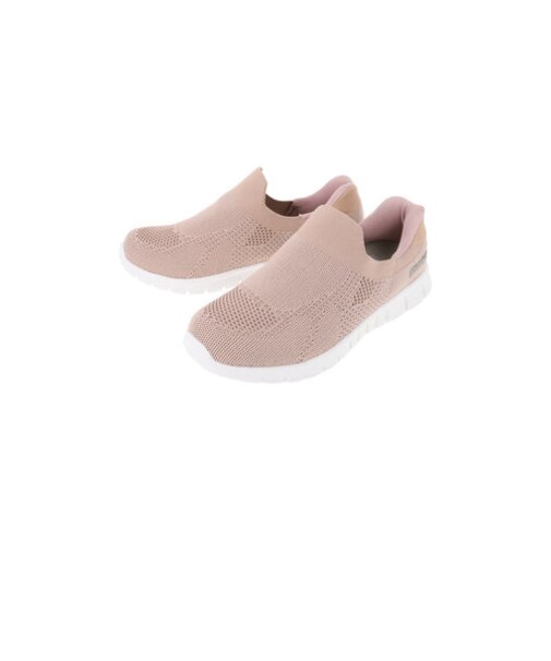 【当商品送料無料】ピュアウォーカー スリッポン レディース 通販 pw1502 紐なし スニーカー スライドフィット 疲れにくい 運動靴 脱ぎやすい