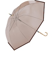 【当商品送料無料】VINYL ヴァイナル ビニール傘 58cm バンブー カラー 通販 ジャンプ傘 雨傘 長傘 傘 かさ カサ 婦人傘