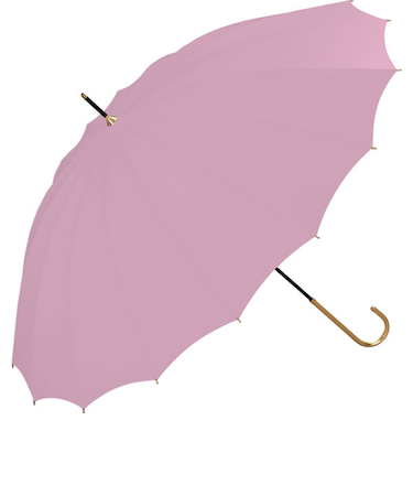 【当商品送料無料】雨傘 長傘 レディース 通販 傘 長雨傘 手開き 55cm 16本骨 晴雨兼用 紫外線対策 おしゃれ お洒落 かわいい 可愛い