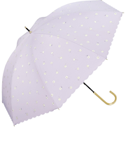 【当商品送料無料】日傘 完全遮光 wpc 通販 長傘 晴雨兼用傘 ワールドパーティー 傘 かさ カサ UVカット 100% UPF50+ 55cm