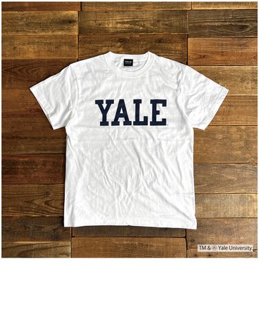 【当商品送料無料】yale tシャツ 通販 Tシャツ ティーシャツ 半袖 半袖Tシャツ メンズ レディース クルーネック 丸首 カレッジロゴ