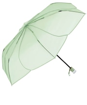 【当商品送料無料】because ビコーズ クリアアンブレラ 折りたたみ傘 50cm 通販 ビニール傘 雨傘 傘 かさ カサ 婦人傘 クリア お花