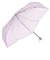 【当商品送料無料】because ビコーズ クリアアンブレラ 折りたたみ傘 50cm 通販 ビニール傘 雨傘 傘 かさ カサ 婦人傘 クリア お花