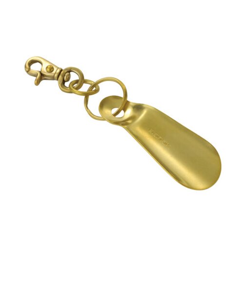 【当商品送料無料】ダナック 靴ベラ 携帯 通販 日本製 シューホーン 靴べら くつべら 携帯用靴べら 真鍮 ブラシアスシューホーン おしゃれ