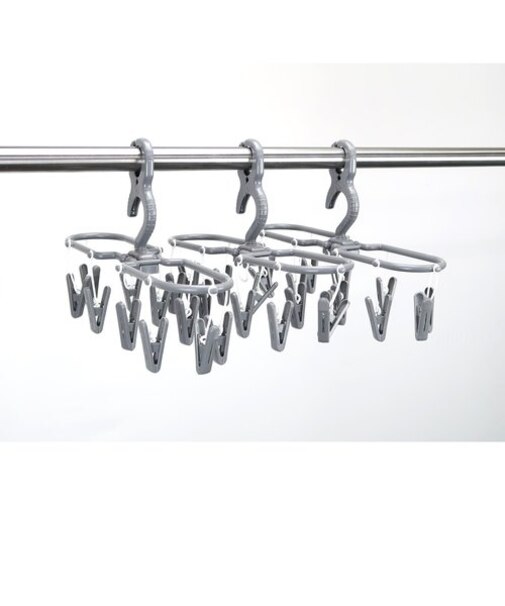 【当商品送料無料】洗濯ハンガー 通販 ハンガー ピンチハンガー 3本組 物干しハンガー 小物干しハンガー スカートハンガー パンツハンガー