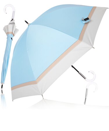 【当商品送料無料】KIZAWA 日傘 UVカット 100 遮光 長傘 通販 ショート 軽量 耐風 晴雨兼用傘 ショート傘 遮光100 完全遮光