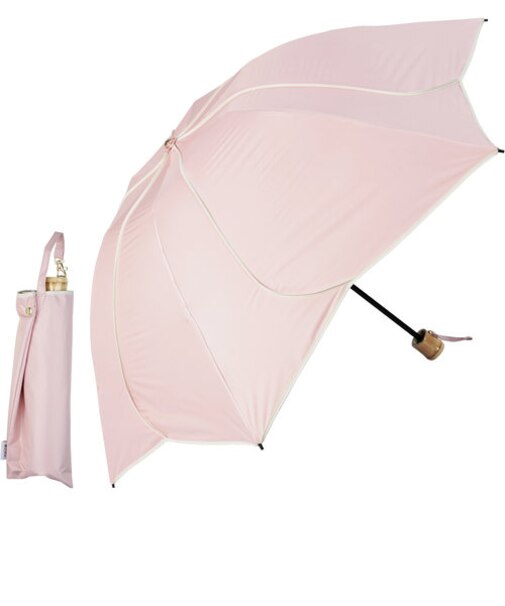 【当商品送料無料】KIZAWA 日傘 UVカット 100 遮光 通販 花びら傘 折りたたみ日傘 折り畳み日傘 折りたたみ傘 折り畳み傘 遮光100