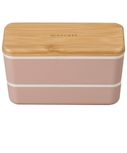 【当商品送料無料】弁当箱 2段 通販 日本製 730ml 木目長角弁当 2段弁当箱 ランチボックス 中蓋付き シンプル おしゃれ オシャレ 男性