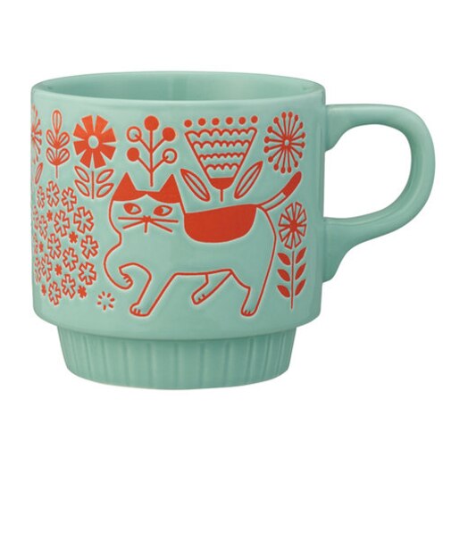 【当商品送料無料】マグカップ オシャレ かわいい 通販 おさんぽマグ マグ まぐ コップ コーヒーカップ カップ かわいい猫 ネコ ねこ 散歩