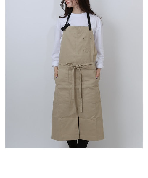 当商品送料無料】ワークエプロン エプロン 通販 ロングエプロン カフェ