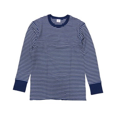 【当商品送料無料】JEMORGAN パックTシャツ 通販 JC055-52S ワッフル ロンT サーマル ジェーイーモーガン ボーダー シンプル