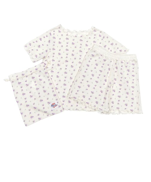 【当商品送料無料】ルームウェア レディース 通販 JEMORGAN ジェーイーモーガン 花柄 半袖 ショートパンツ ホ゜ーチ かわいい インナー