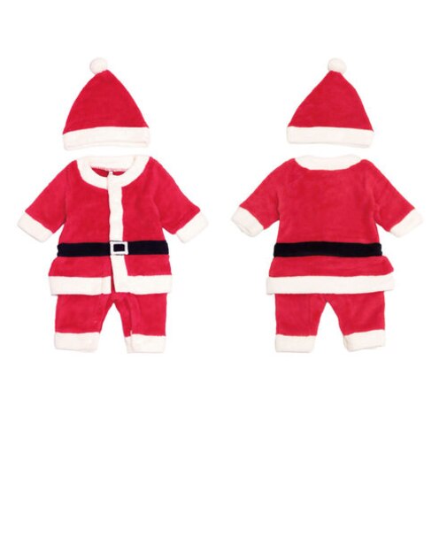【当商品送料無料】赤ちゃん クリスマス 服 通販 サンタ 衣装 サンタクロース カバーオール ベビー服 男の子 女の子 可愛い ハロウィン 仮装