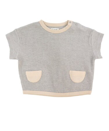 【当商品送料無料】半袖 tシャツ 子ども 通販 Tシャツ ワッフル 生地 男の子 キッズ 子供服 子ども服 ボーイズ バイカラー おしゃれ かわいい