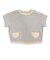 【当商品送料無料】半袖 tシャツ 子ども 通販 Tシャツ ワッフル 生地 男の子 キッズ 子供服 子ども服 ボーイズ バイカラー おしゃれ かわいい