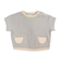 【当商品送料無料】半袖 tシャツ 子ども 通販 Tシャツ ワッフル 生地 男の子 キッズ 子供服 子ども服 ボーイズ バイカラー おしゃれ かわいい