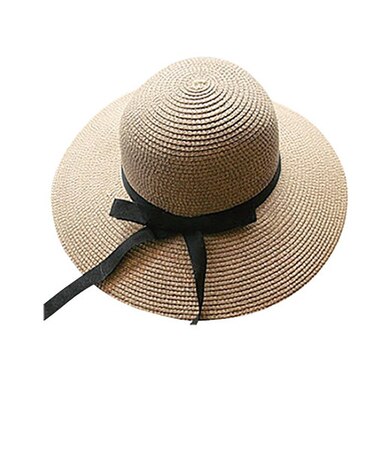【当商品送料無料】ストローハット 折りたたみ 通販 サン宝石 麦わら帽子 ハット 帽子 リボン レディース 収納 携帯 持ち運び おしゃれ シンプル