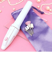 【当商品送料無料】ネイルケア 電動 通販 サン宝石 白 収納袋付き電動ネイル磨きセット 爪磨き ネイルケアセット 爪 磨き ハンドケア つめ ツメ