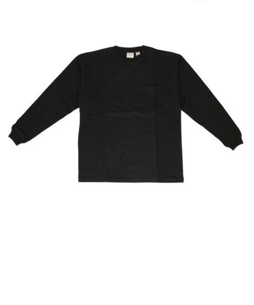 【当商品送料無料】メンズ 長袖tシャツ 通販 BIGTシャツ 男性 ロングスリープ ポケット付 袖リブ 長袖Tシャツ 長そで 無地 シンプル