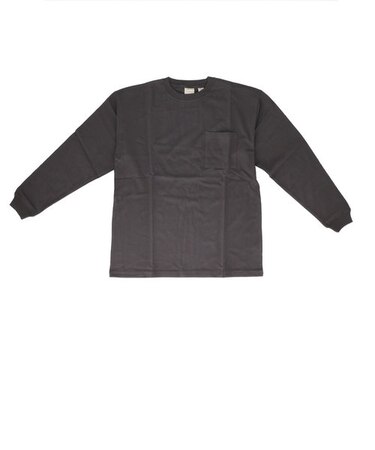 【当商品送料無料】メンズ 長袖tシャツ 通販 BIGTシャツ 男性 ロングスリープ ポケット付 袖リブ 長袖Tシャツ 長そで 無地 シンプル