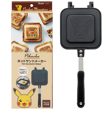 【当商品送料無料】ホットサンドメーカー 直火 通販 キャラクター グッズ ホットサンド焼き器 ホットサンドパン アルミ製 ホットサンド 2枚