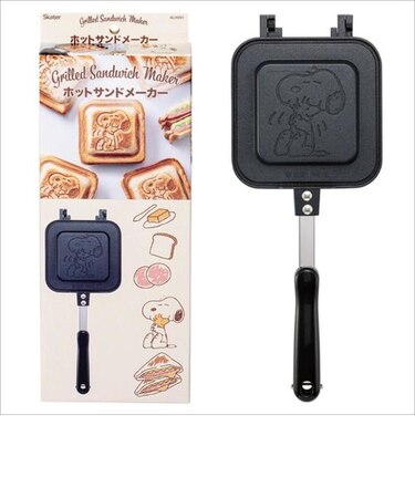 【当商品送料無料】ホットサンドメーカー 直火 通販 キャラクター グッズ ホットサンド焼き器 ホットサンドパン アルミ製 ホットサンド 2枚