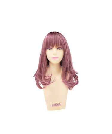 【当商品送料無料】プリシラ オールウィッグ prisila CTA-693 通販 カラーウィッグ フルウィッグ フリルカールミディ グラデーション