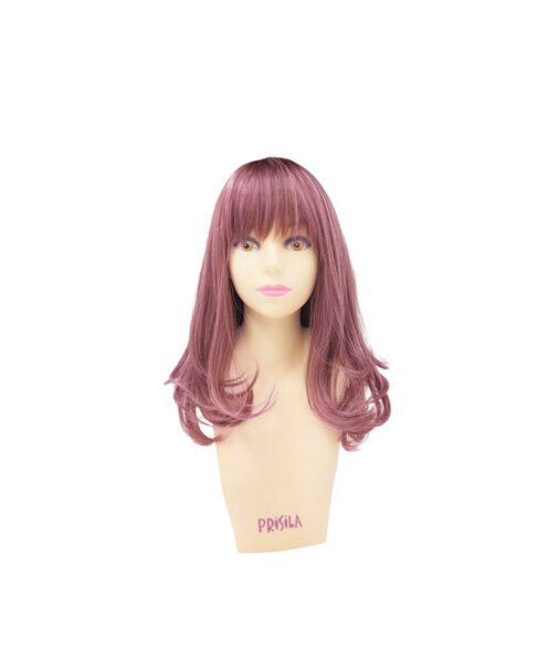 【当商品送料無料】プリシラ オールウィッグ prisila CTA-693 通販 カラーウィッグ フルウィッグ フリルカールミディ グラデーション