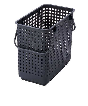 【当商品送料無料】ランドリーバスケット スリム 通販 Lサイズ スタッキング 洗濯かご 洗面所 脱衣かご 脱衣所 洗濯 洗濯機横 白物 色柄物