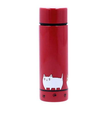 【当商品送料無料】ステンレスボトル ミニ 140ml 通販 水筒 マグ マイボトル 猫3兄弟 猫 三兄弟 マグボトル 保冷ボトル 保温ボトル