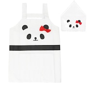 【当商品送料無料】子供 エプロン 三角巾セット 通販 三角巾 セット ゴム かぶるだけ 男の子 女の子 キッズ 子ども パンダ クッキング キッチン