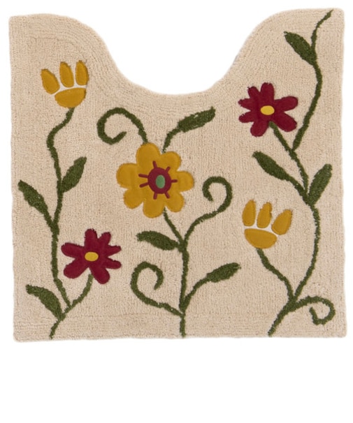 【当商品送料無料】シビラ トイレマット Sybilla 通販 トイレ マット のみ 大きめ 60×60cm 洗える 滑りにくい かわいい 可愛い