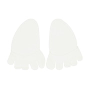 【当商品送料無料】低反発クッション トゥカバー 通販 つま先 ソックス 靴下 くつ下 くつした つま先ソックス 2枚重ね つま先だけ靴下 重ね履き